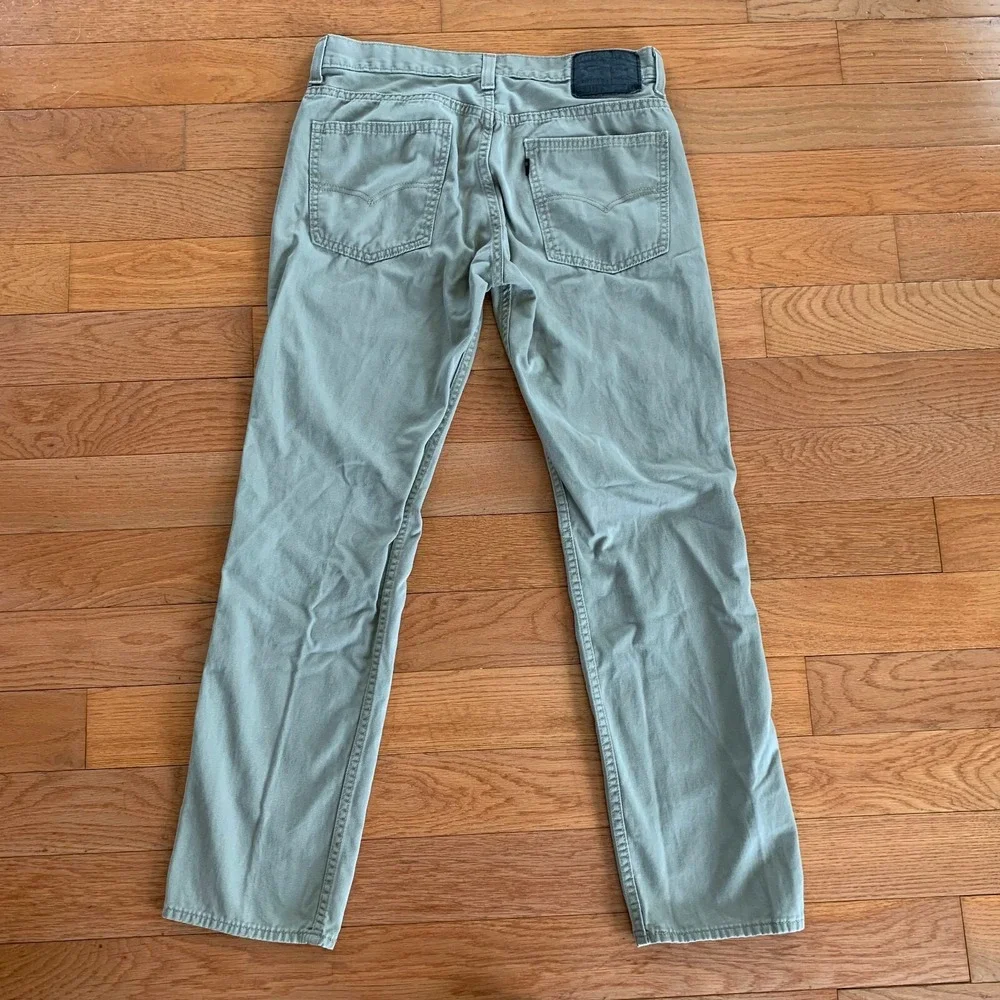 Levi's‎ 511 Slim Stretch Light Khaki Pants Mens 31x30